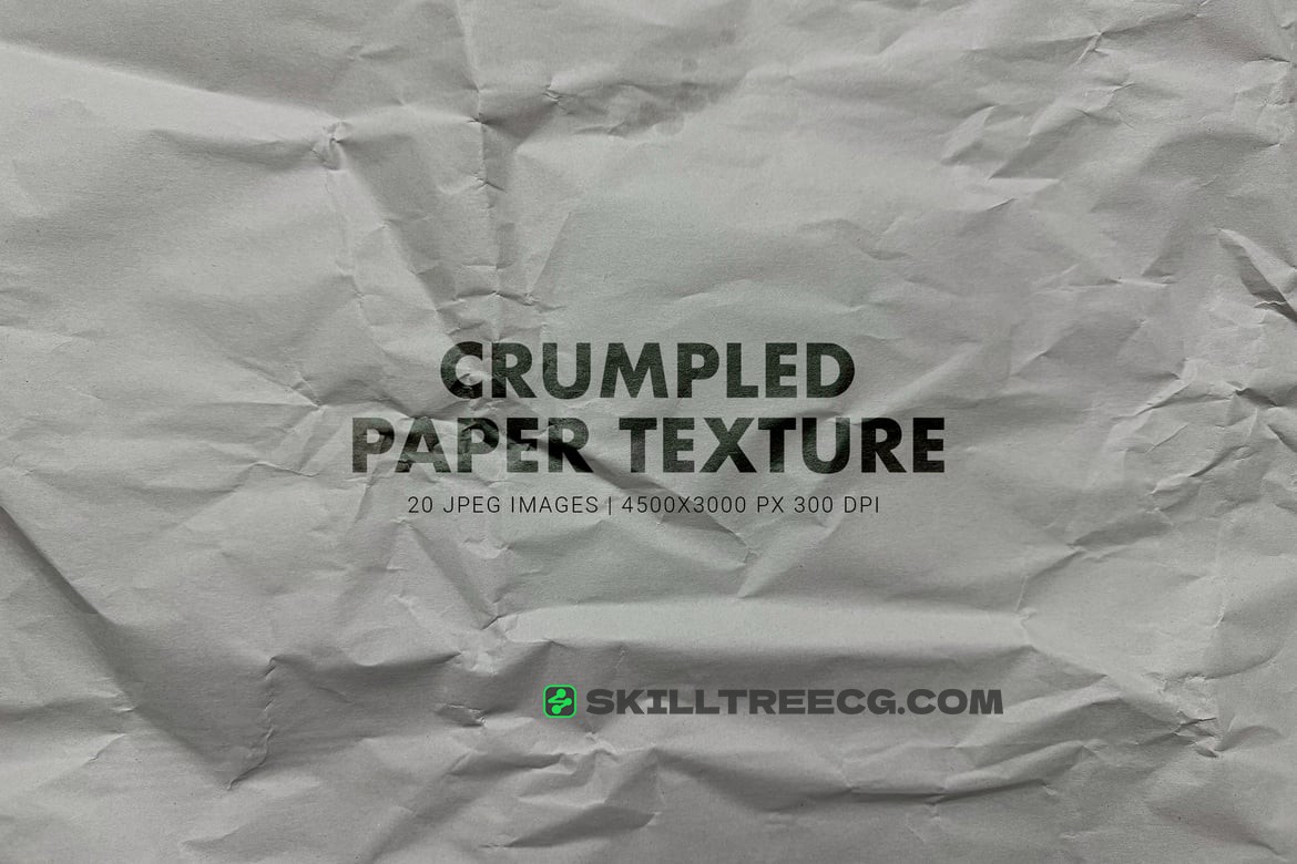 Crumpled Paper Texture（950023）-技能树